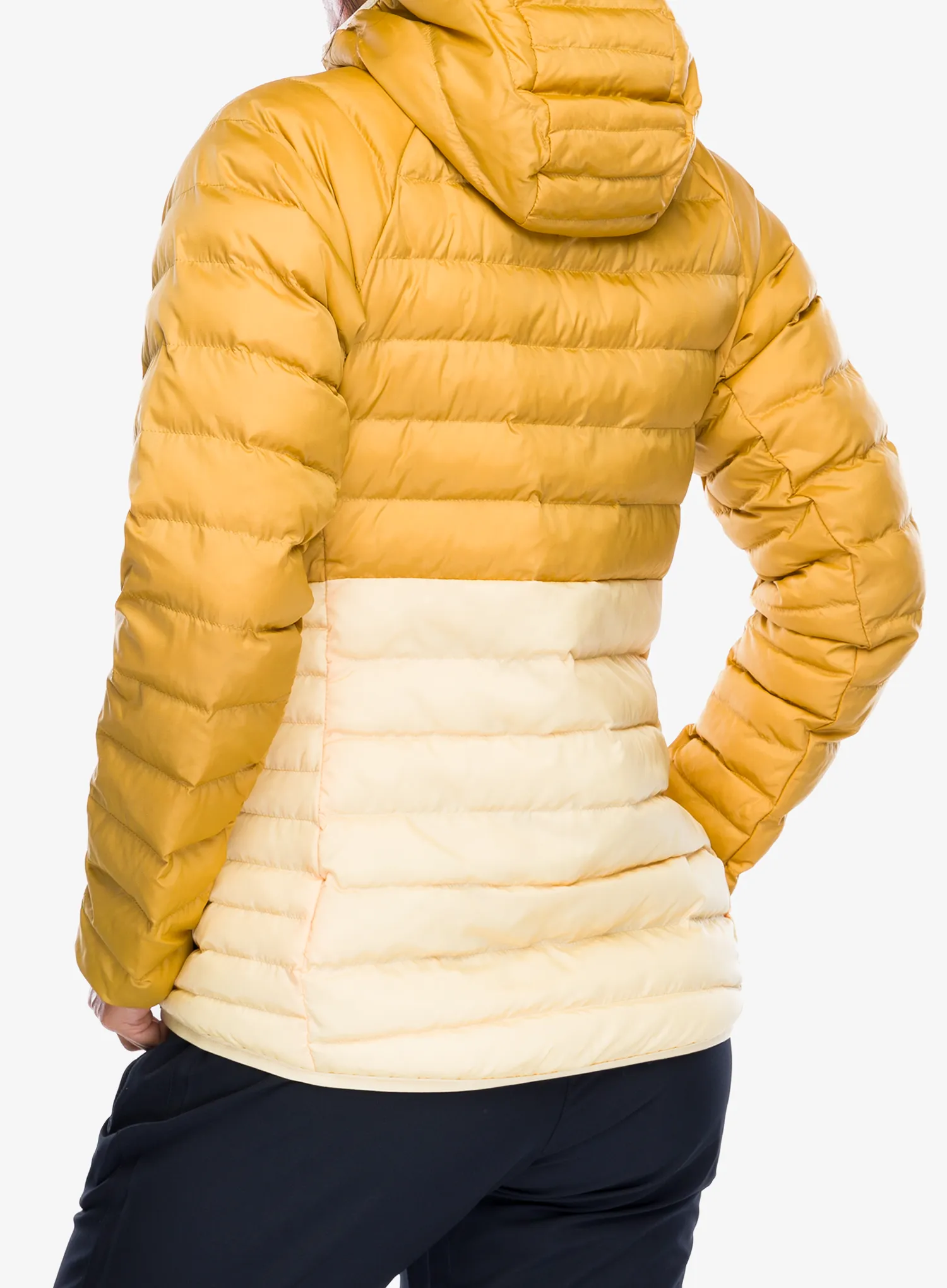 Zateplená bunda dámska Helly Hansen Banff Hooded Insulator - yellow cream/sand
