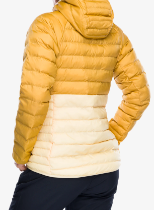 Zateplená bunda dámska Helly Hansen Banff Hooded Insulator - yellow cream/sand