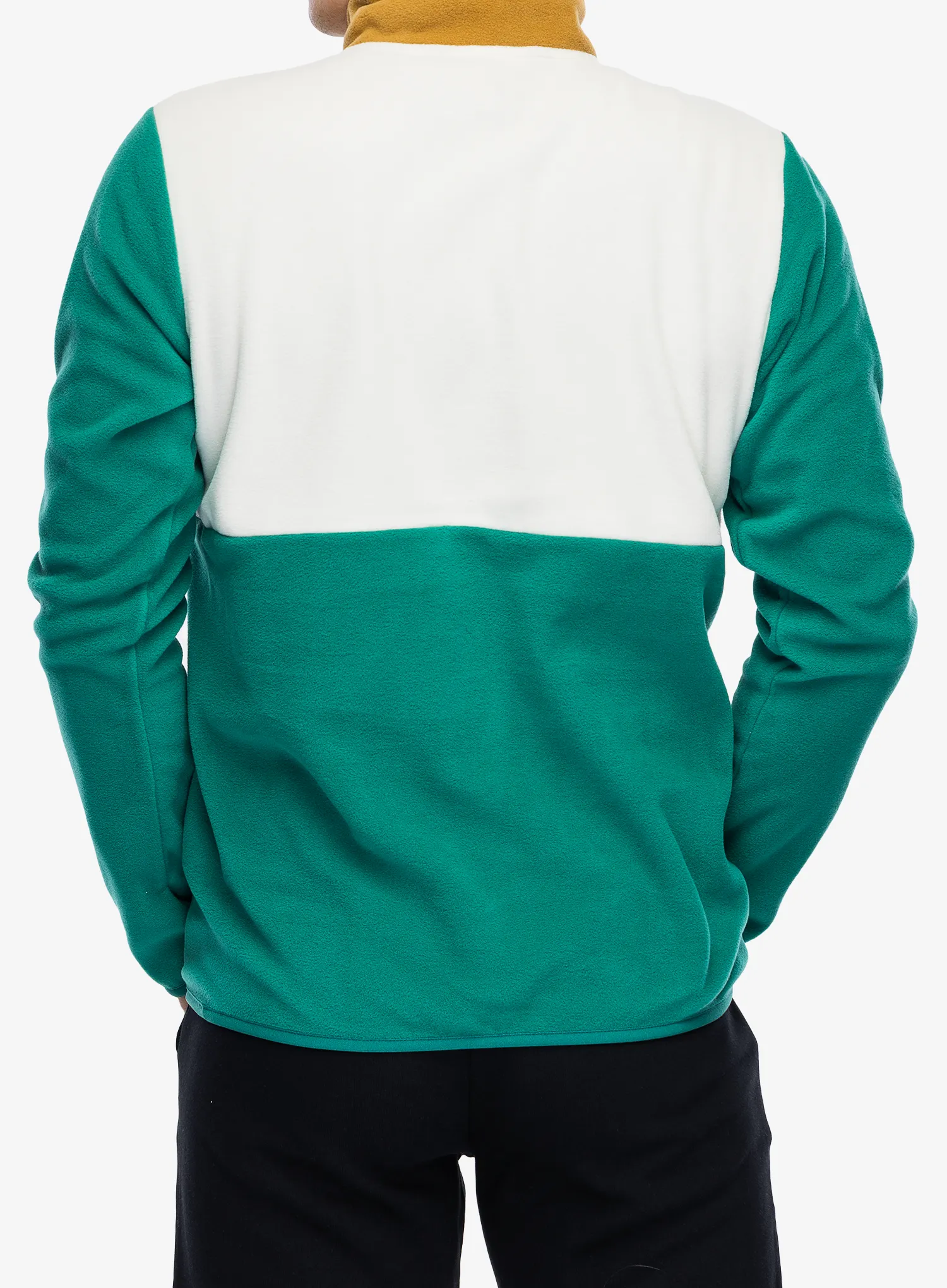 Flísová mikina Helly Hansen Daybreaker Snap Pullover - emerald