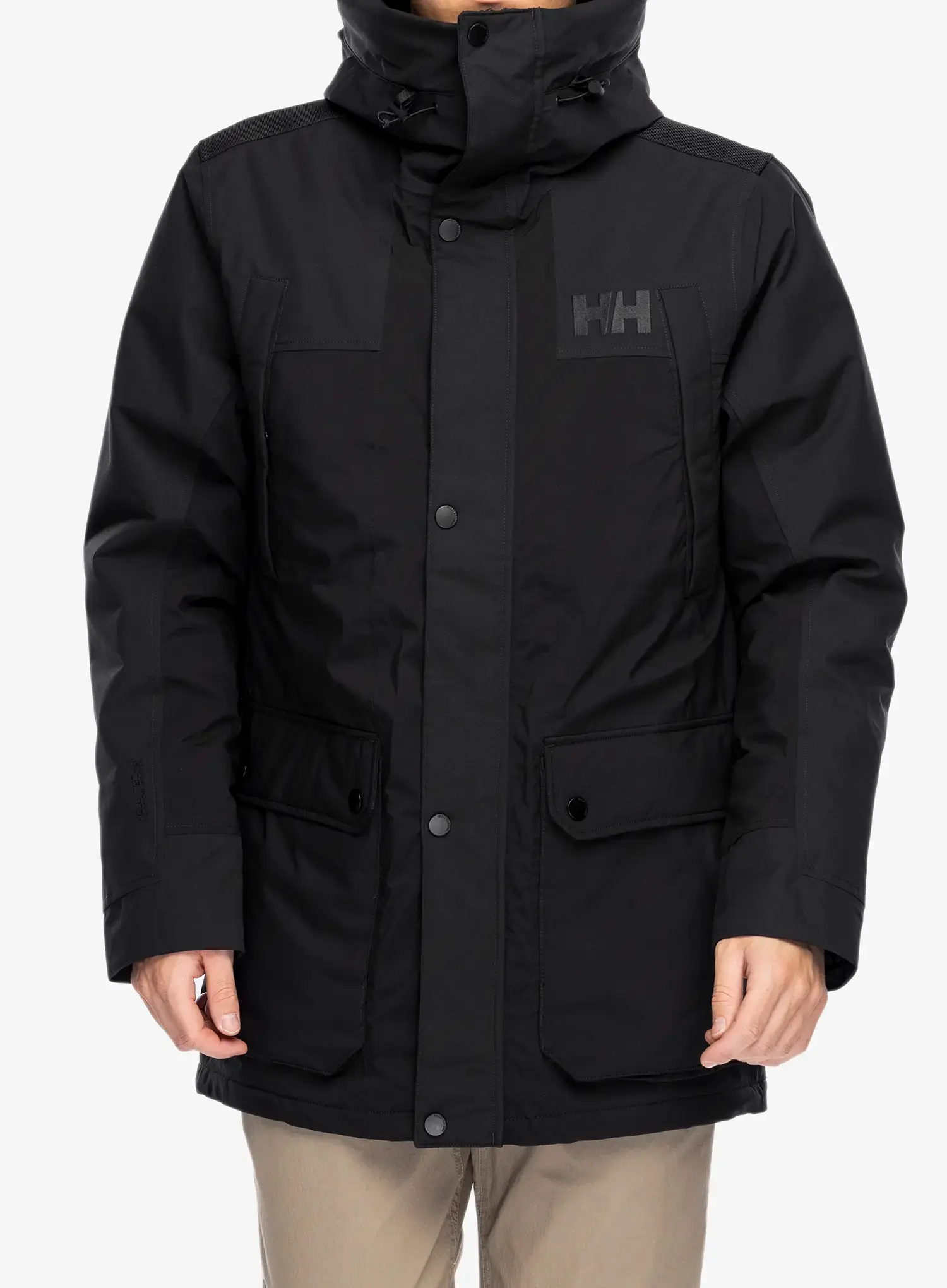 Bunda do dažďa Helly Hansen Escape Parka - black