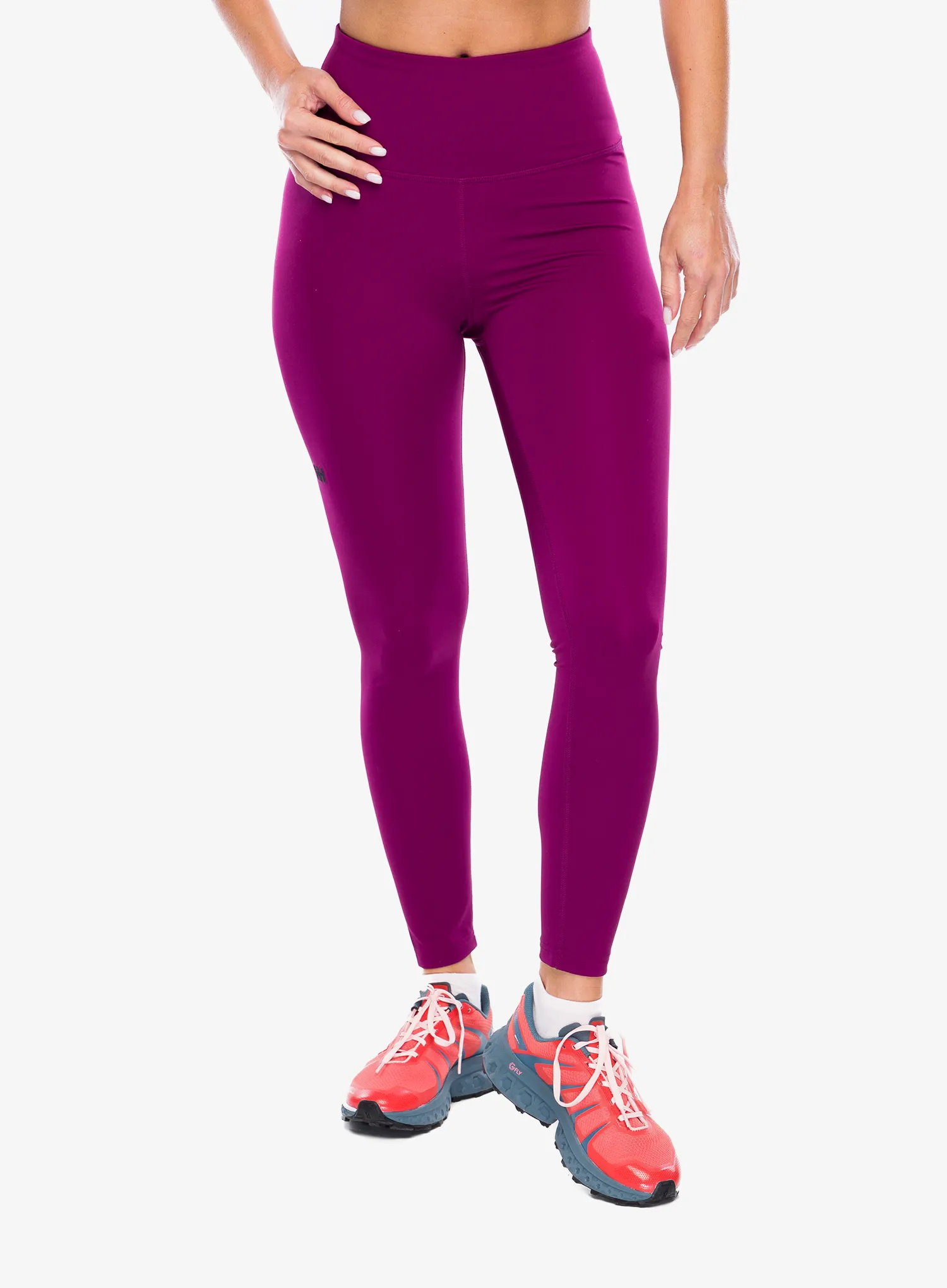 Dámske legíny Helly Hansen Roam Leggings - dark magenta/magenta 2.0