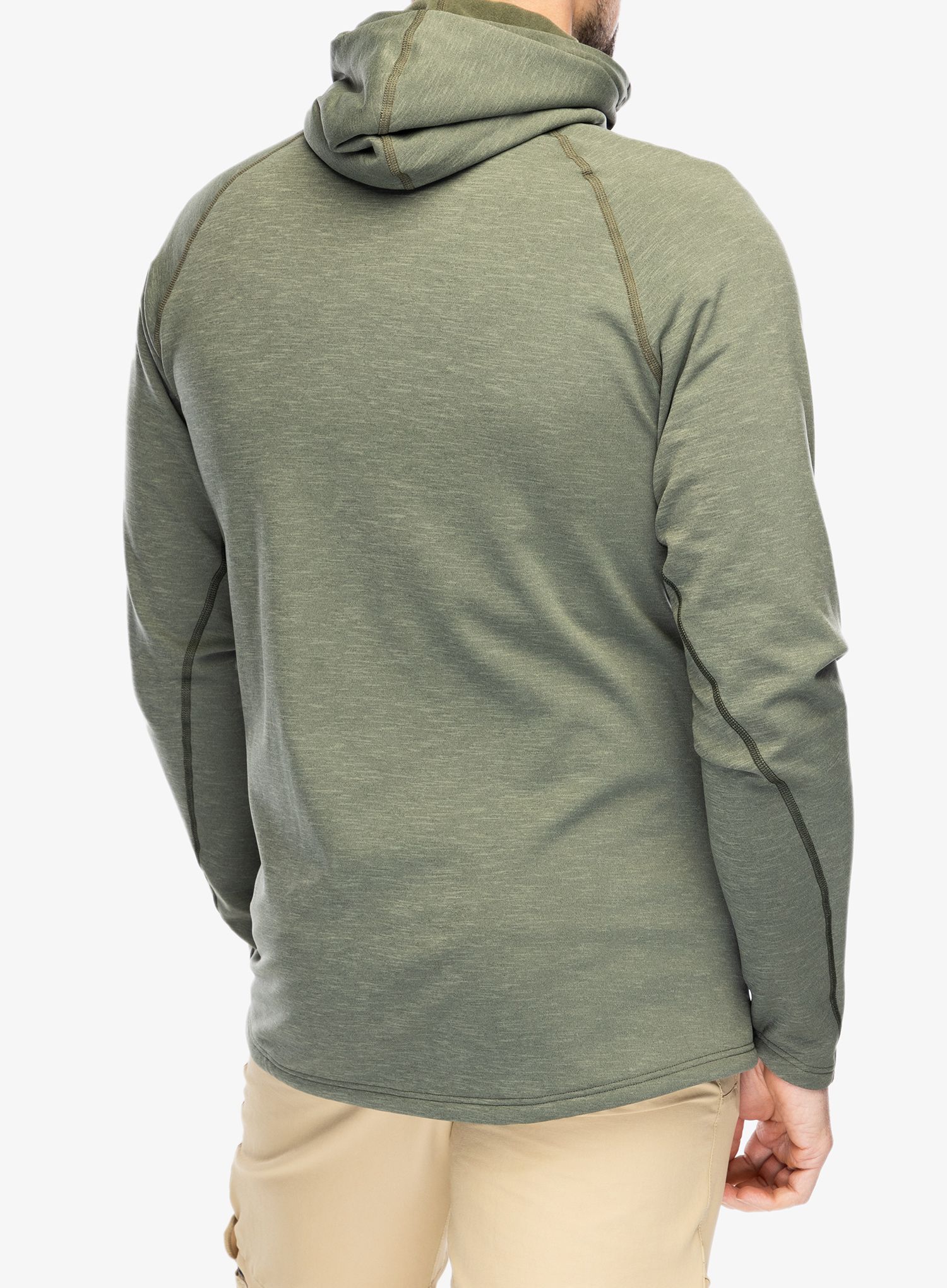 Turistická mikina Houdini Outright Houdi - sage green