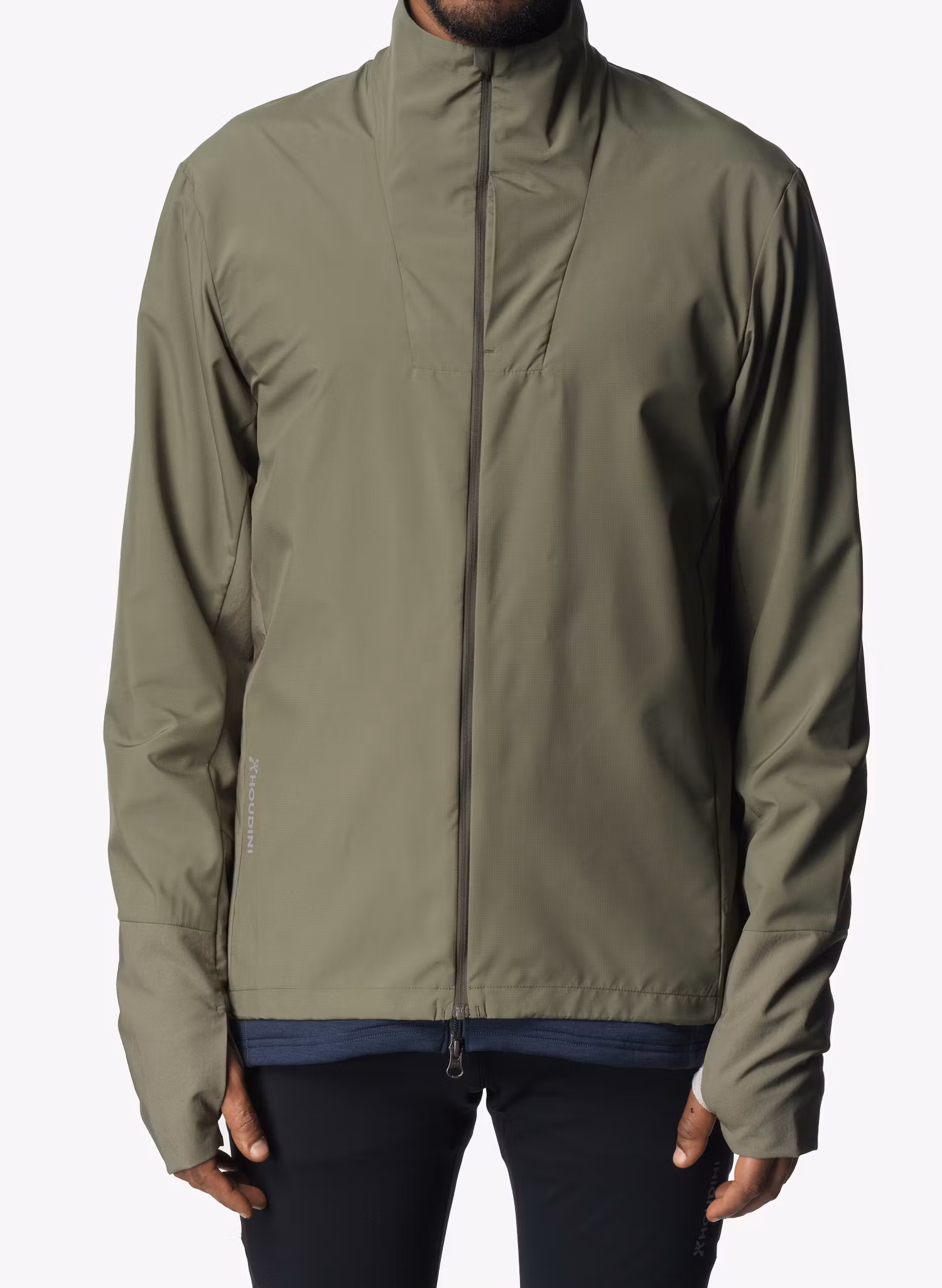 Bežecká bunda Houdini Pace Wind Jacket - sage green
