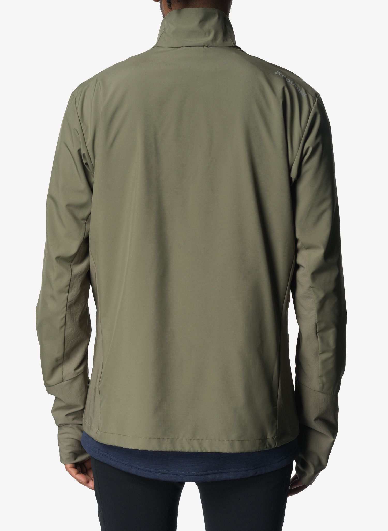 Bežecká bunda Houdini Pace Wind Jacket - sage green