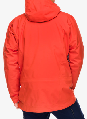 Nepremokavá bunda Houdini Ride Jacket - en route red