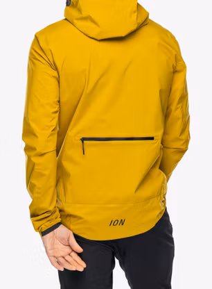 Cyklistická bunda ION Shelter Lite 2.5L Jacket - dark/amber