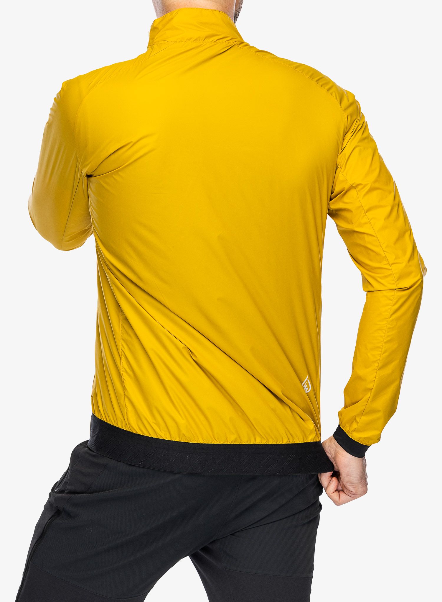 Cyklistická bunda ION Shelter Lite Jacket - dark/amber