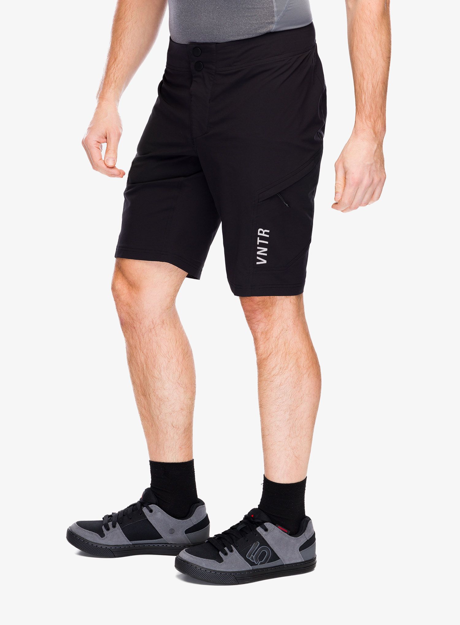 Cyklistické šortky ION VNTR Amp - black