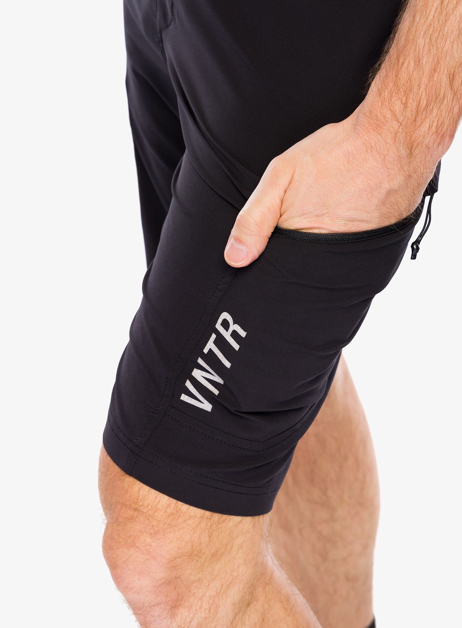 Cyklistické šortky ION VNTR Amp - black