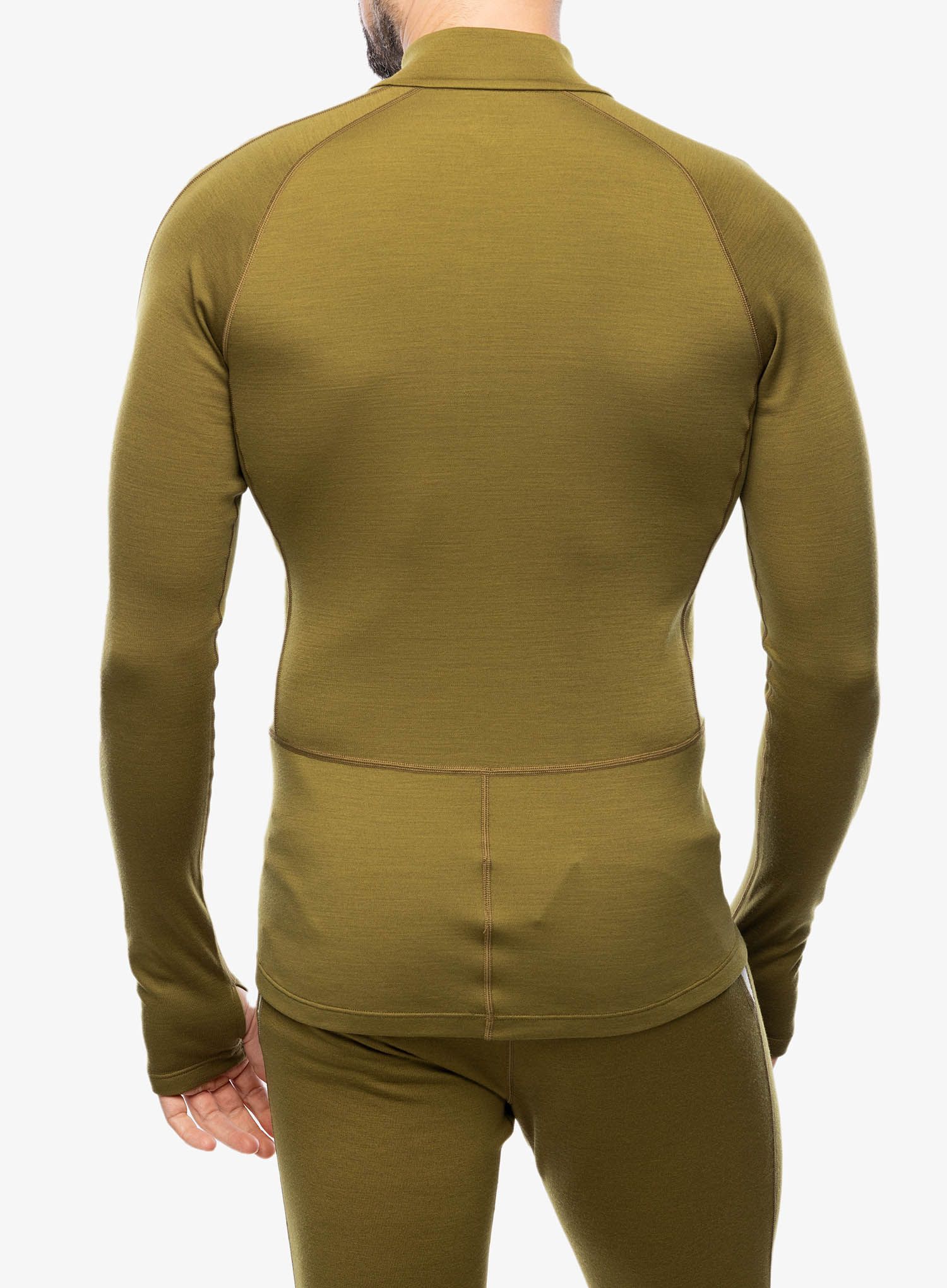 Funkčné tričko Icebreaker 300 MerinoFine Polar LS Half Zip - algae