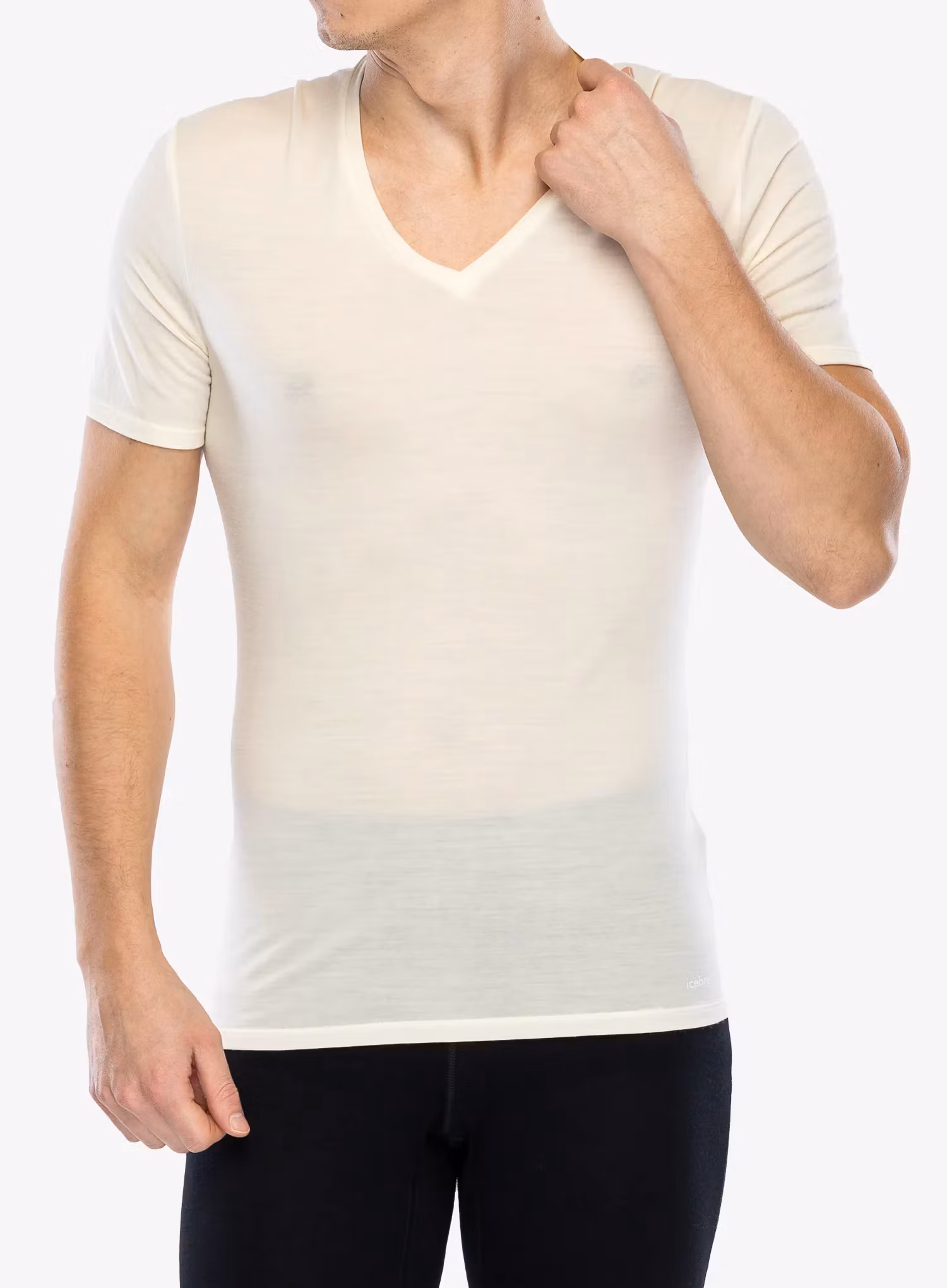 Funkčné tričko Icebreaker Anatomica S/S V - undyed