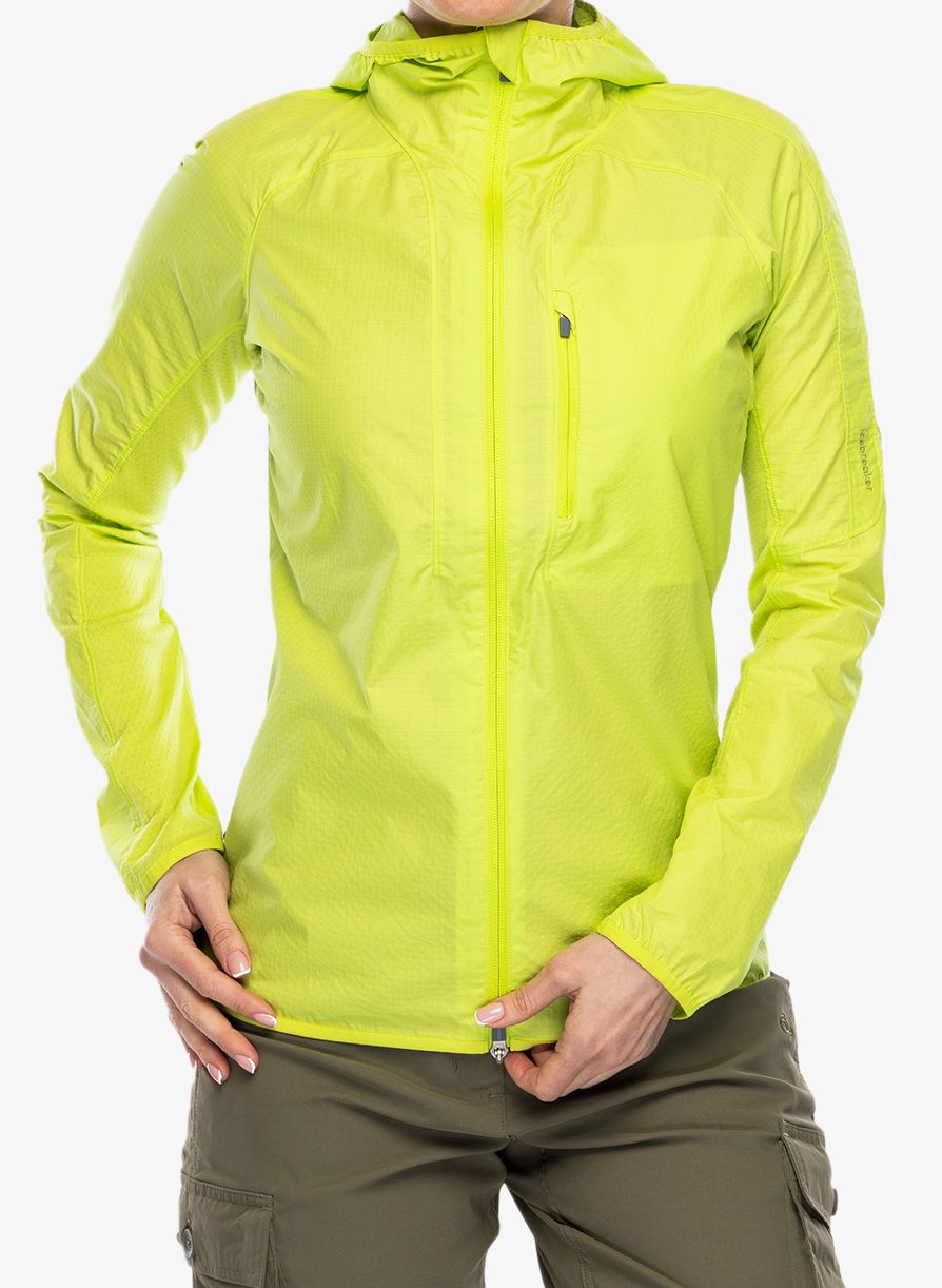 Softshellová bunda dámska Icebreaker Shell+ Cotton Windbreaker - hyper