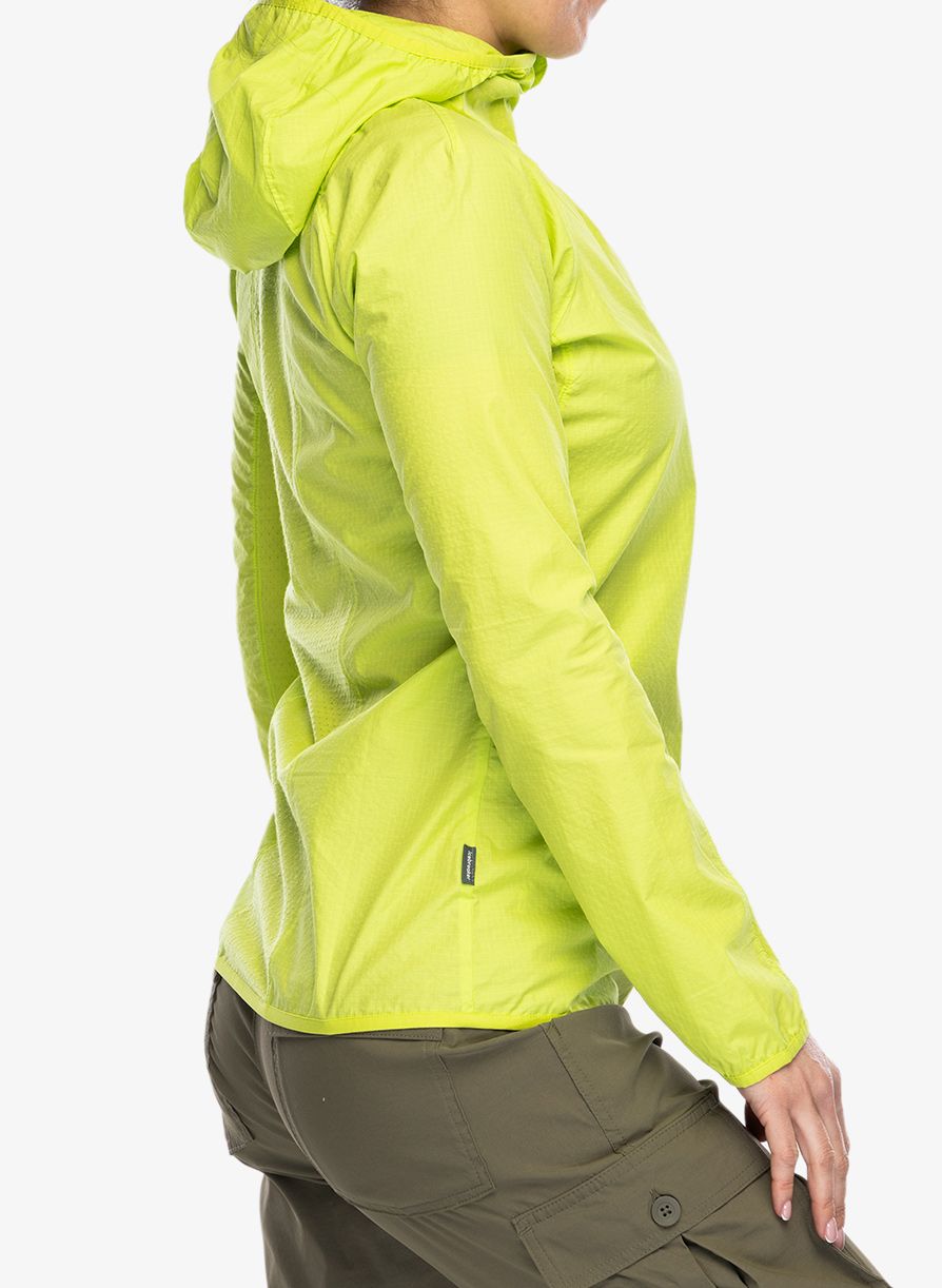 Softshellová bunda dámska Icebreaker Shell+ Cotton Windbreaker - hyper