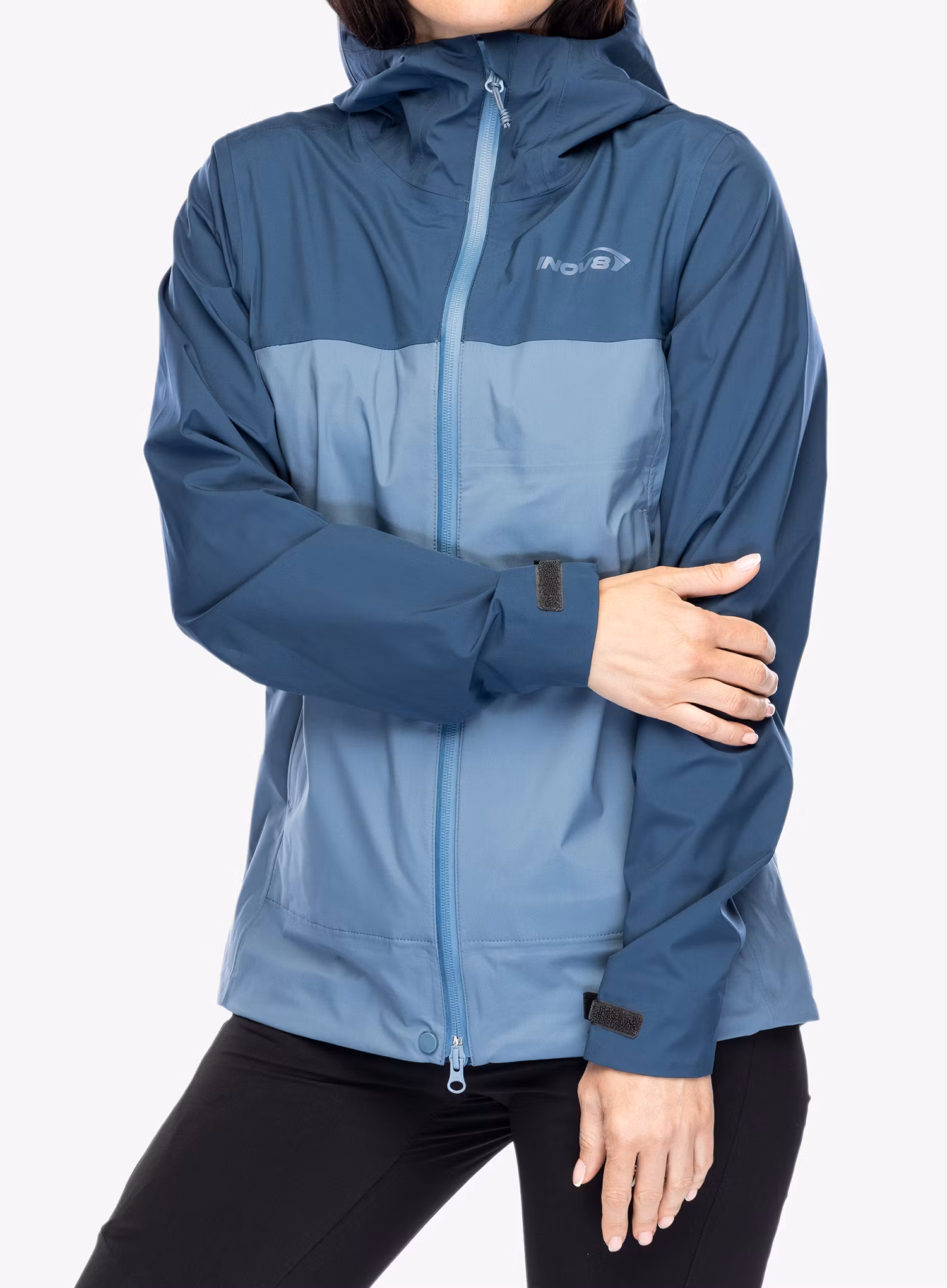 Nepremokavá bunda dámska Inov-8 Venturelite Jacket FZ - navy/slate