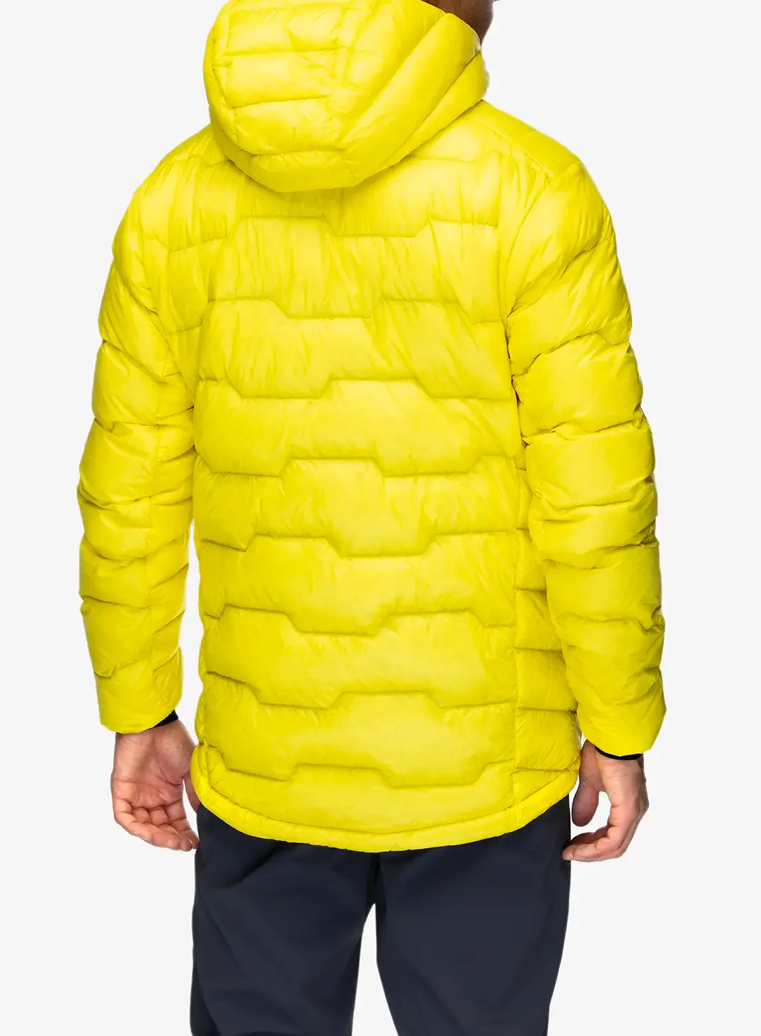 Páperová bunda Jack Wolfskin Alpspitze Down Hoody - firefly