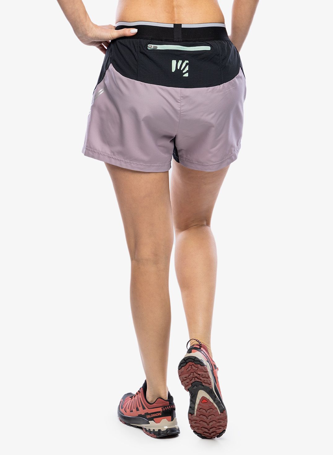 Bežecké kraťasy dámske Karpos Fast Evo Shorts - nirvana/black