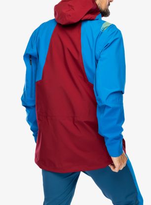 Nepremokavá bunda La Sportiva Chaser Evo Shell Jkt - electric blue/sangria