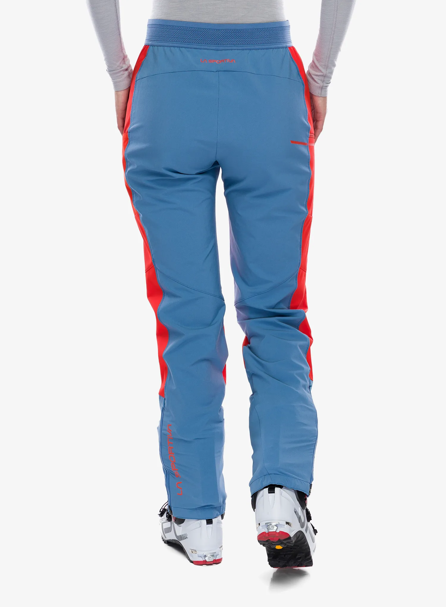 Dámske softshellové nohavice La Sportiva Ikarus Pant - cherry tomato/moonlight