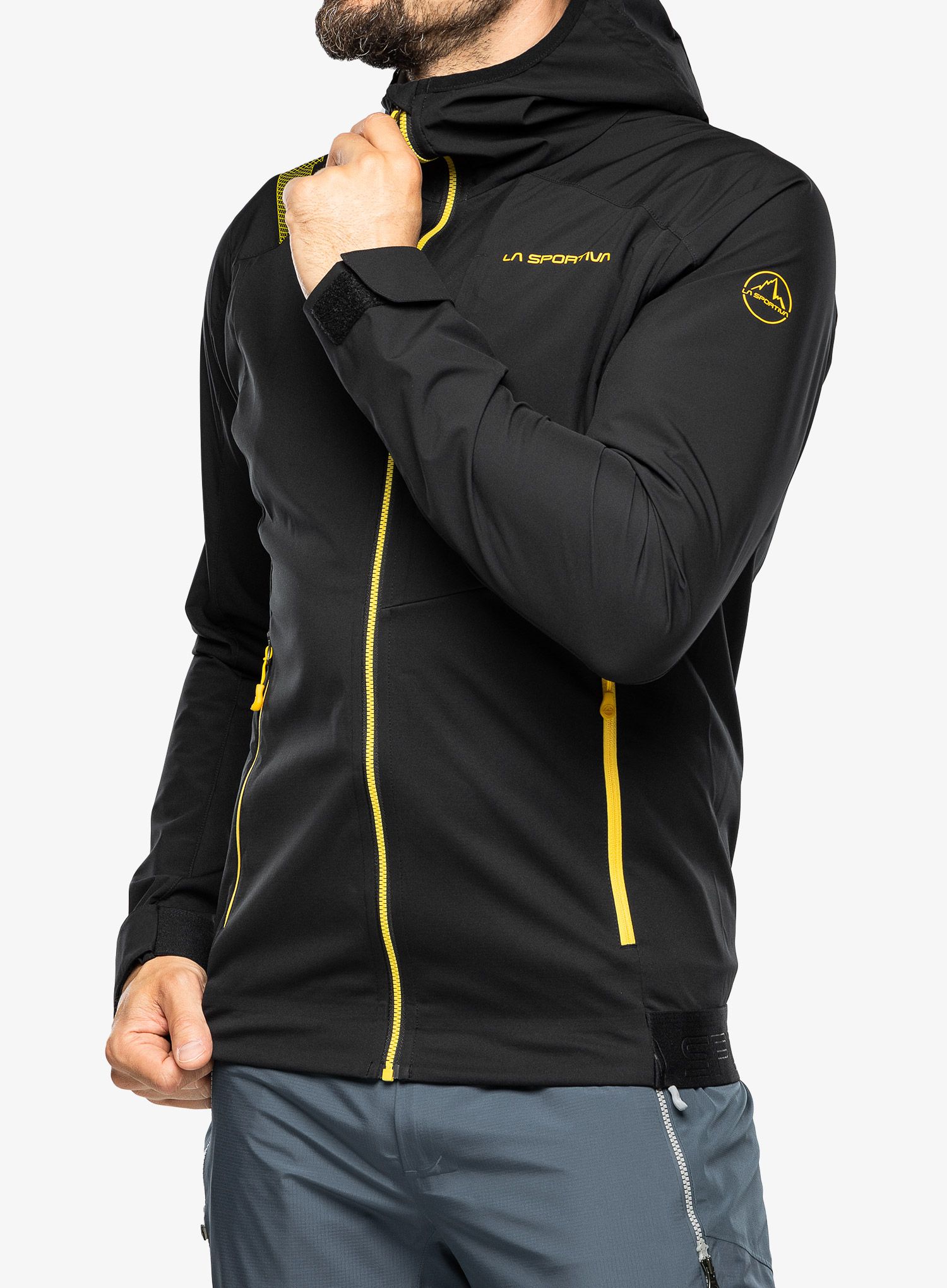 Softshellová bunda La Sportiva Macnas Softshell Jkt - black