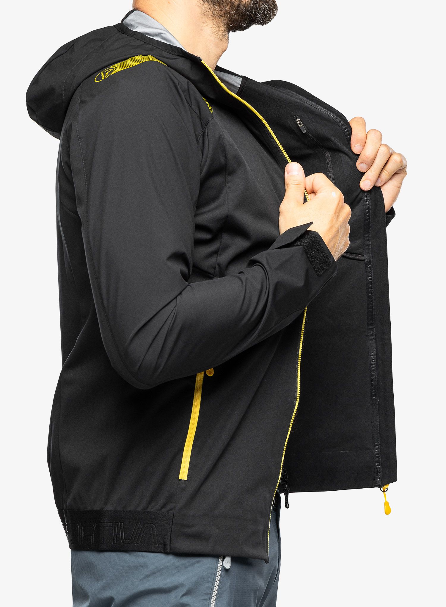 Softshellová bunda La Sportiva Macnas Softshell Jkt - black