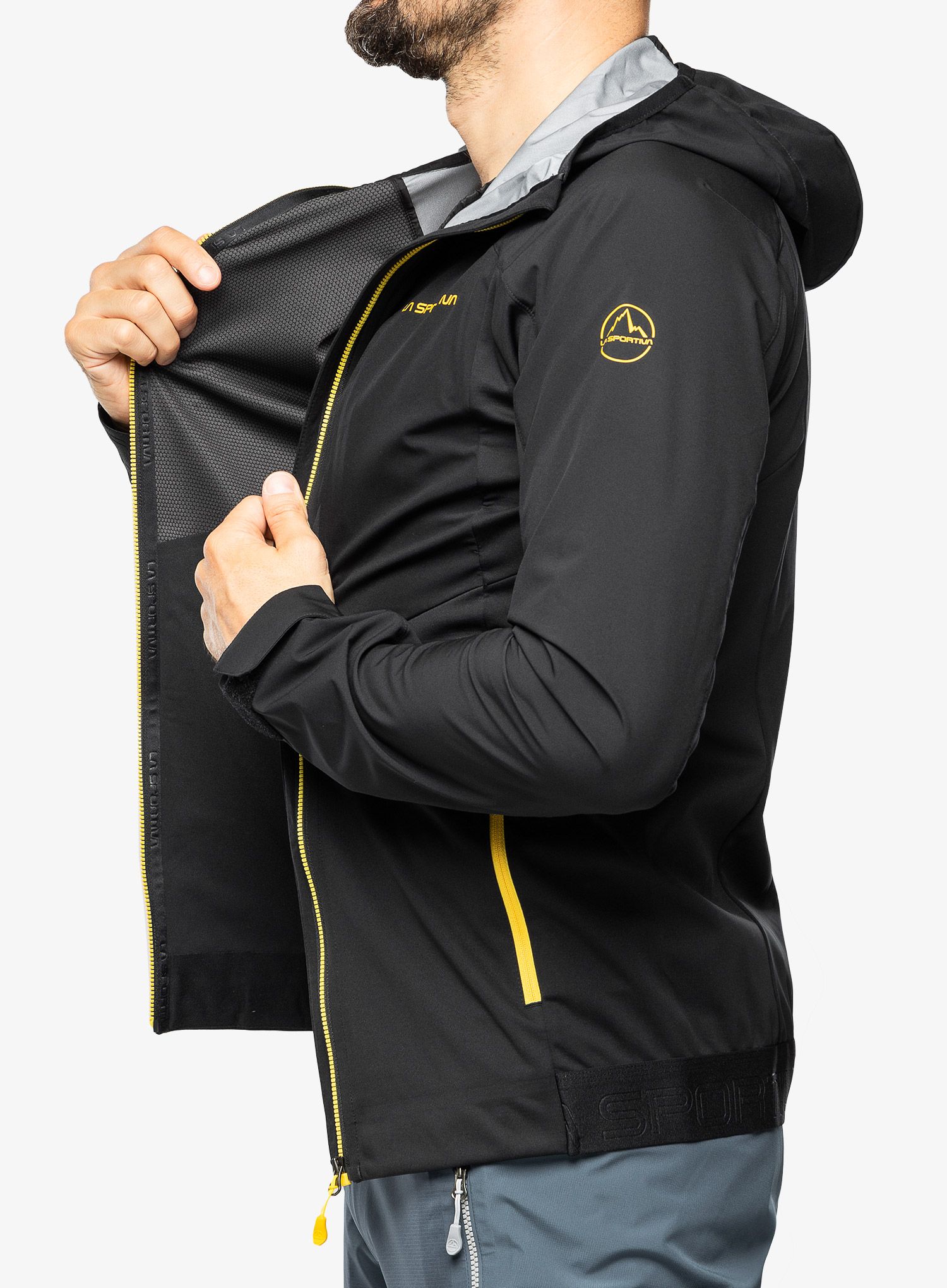 Softshellová bunda La Sportiva Macnas Softshell Jkt - black