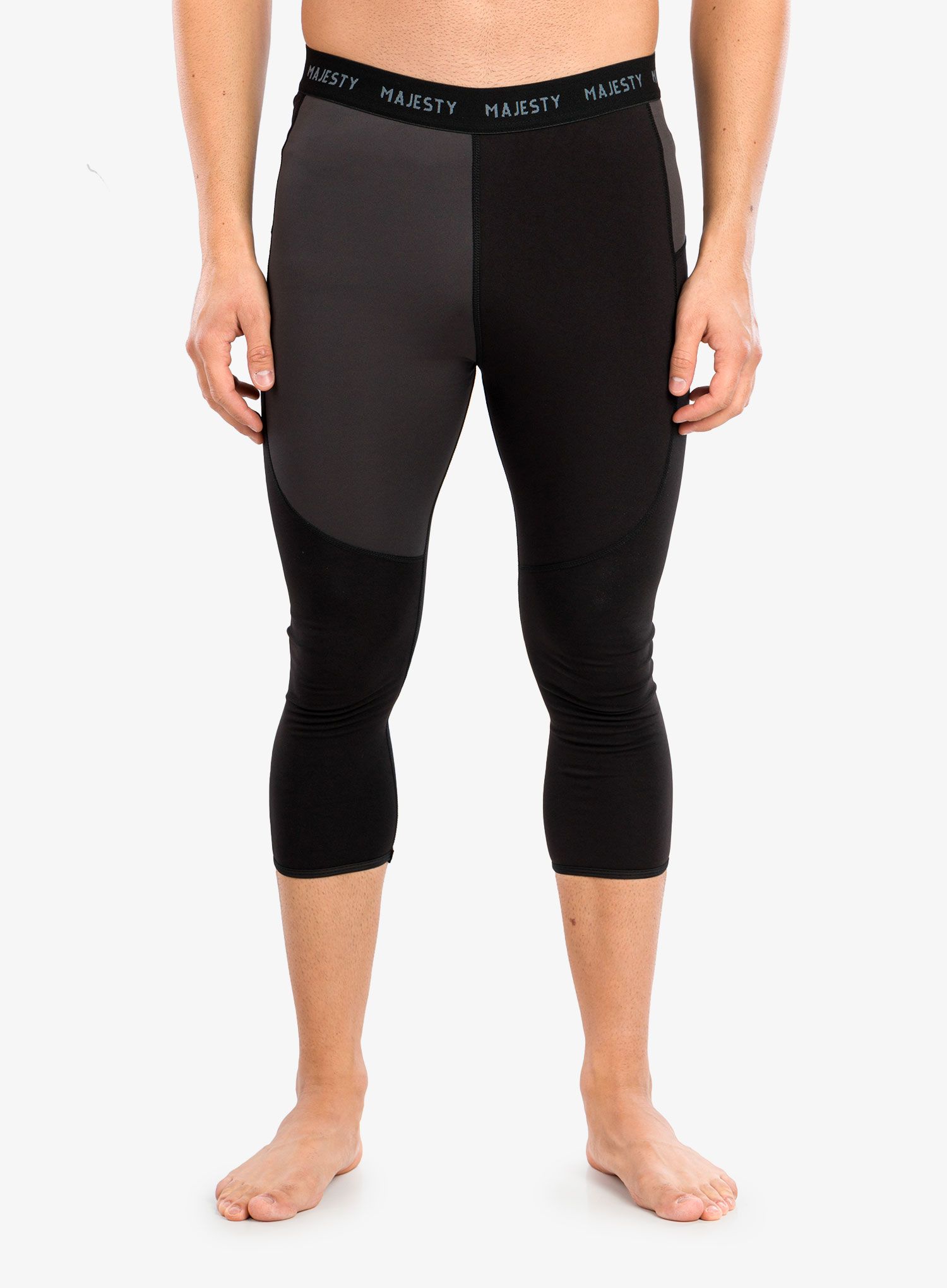 Funkčné legíny Majesty Surface Pants - black/graphite