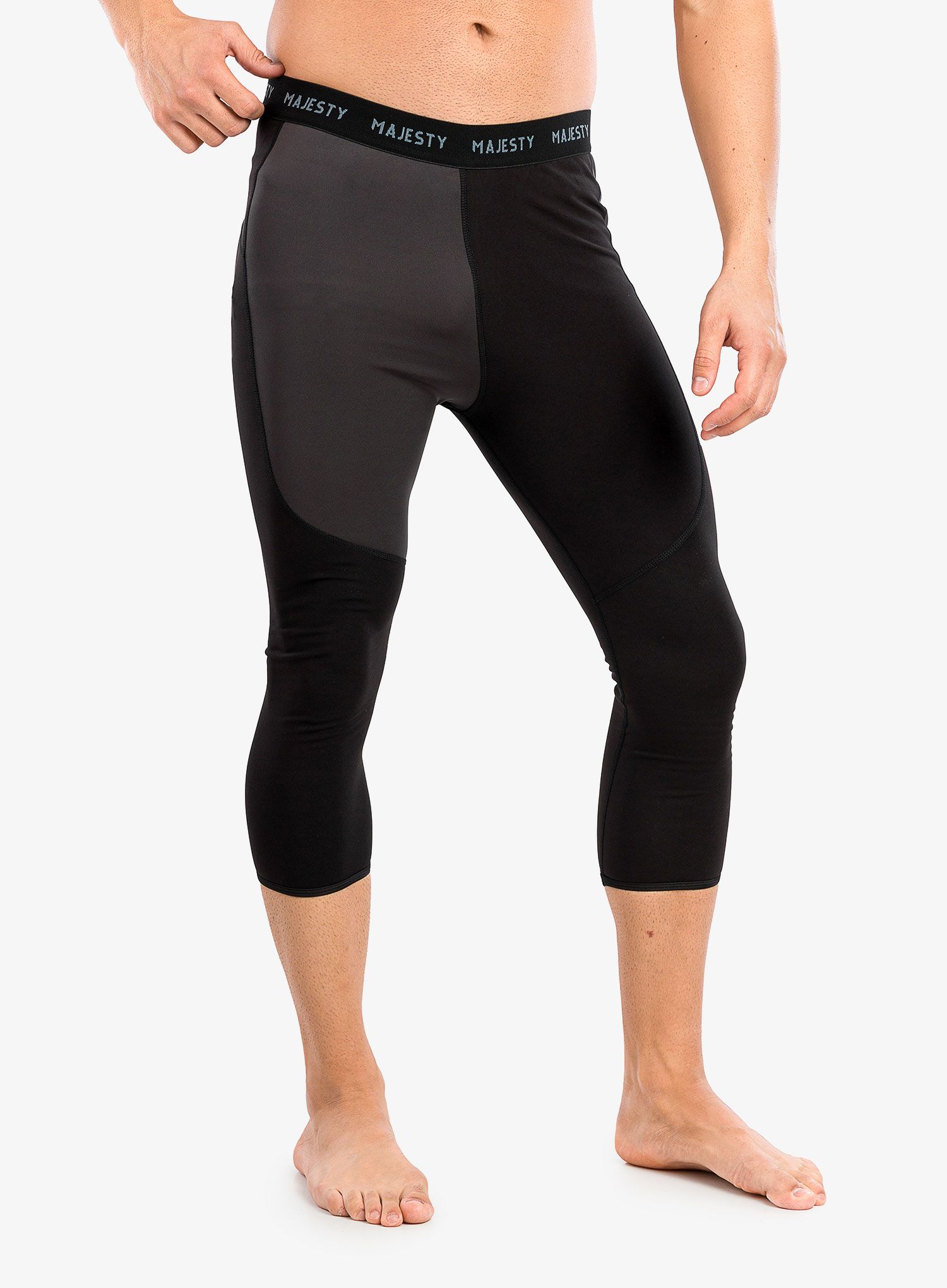 Funkčné legíny Majesty Surface Pants - black/graphite