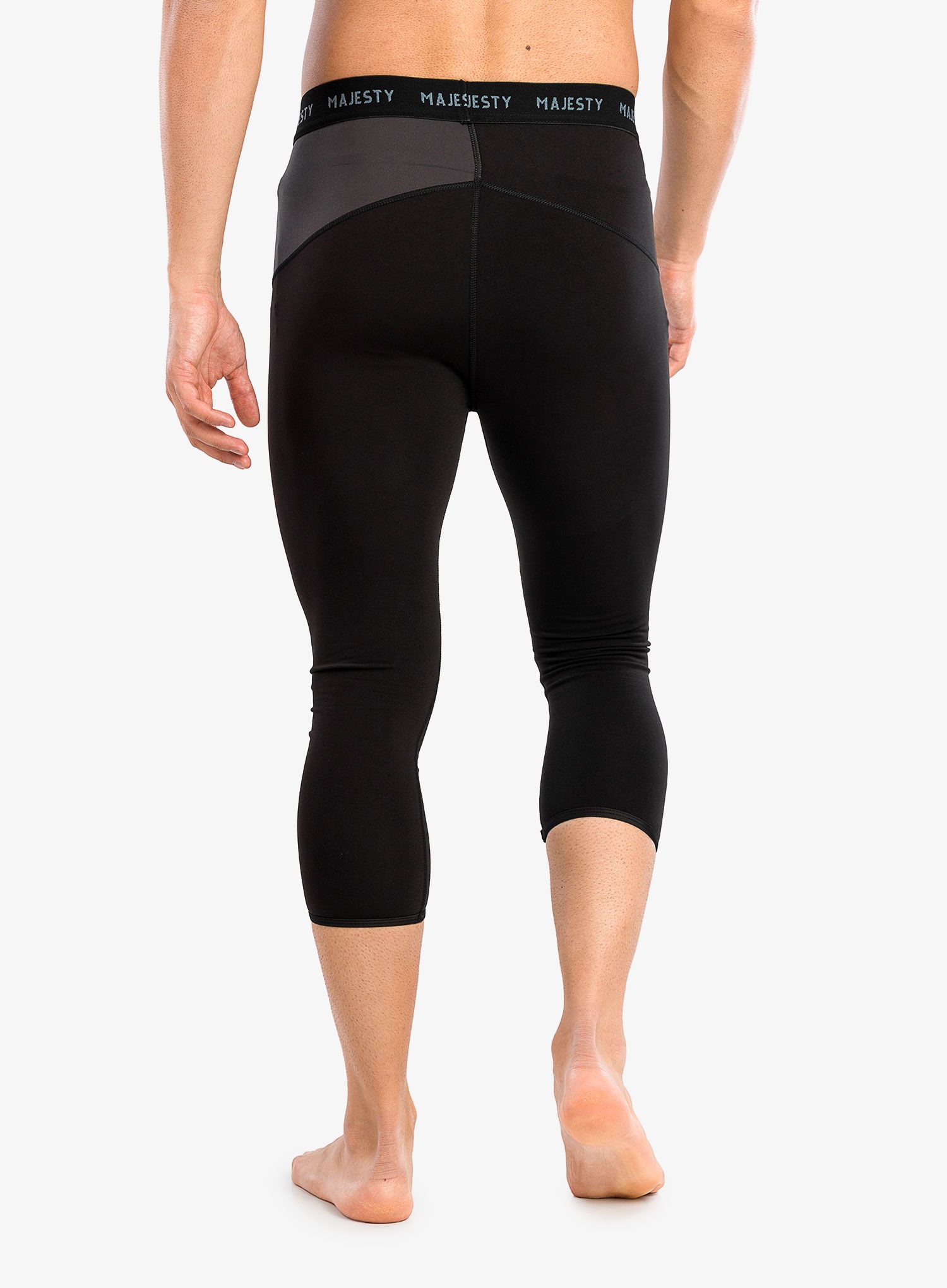Funkčné legíny Majesty Surface Pants - black/graphite