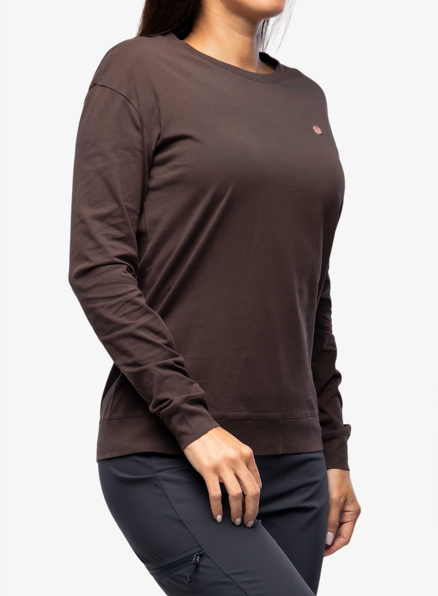Longsleeve dámsky Maloja Bragarezza - chocolate