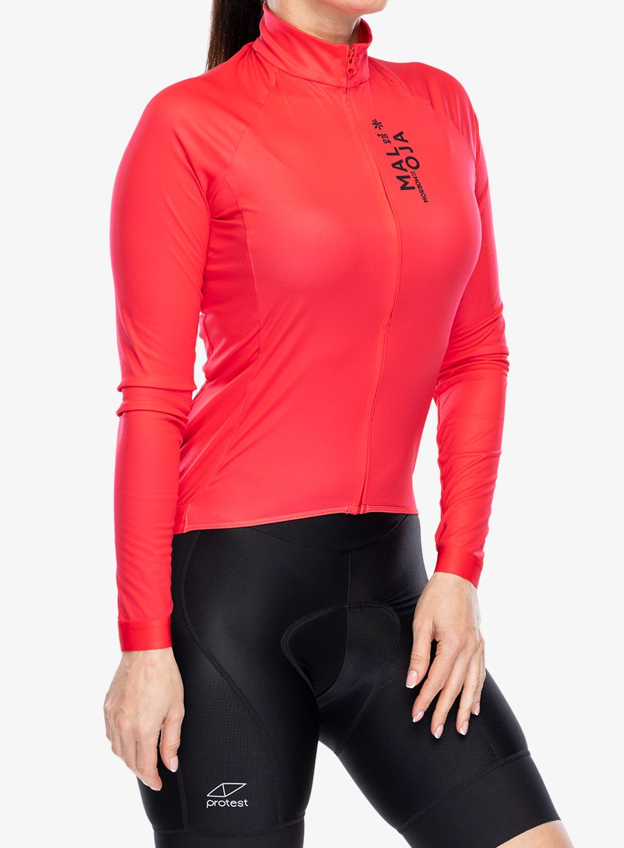 Dámsky cyklistický dres Maloja Ledro 1/1 - bright rose