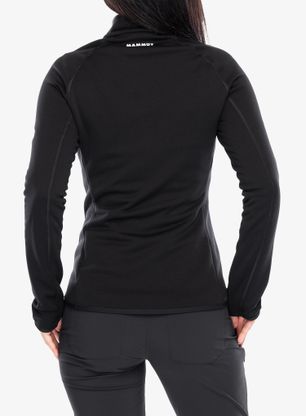 Mikina na zips dámska Mammut Aconcagua ML Jkt - black