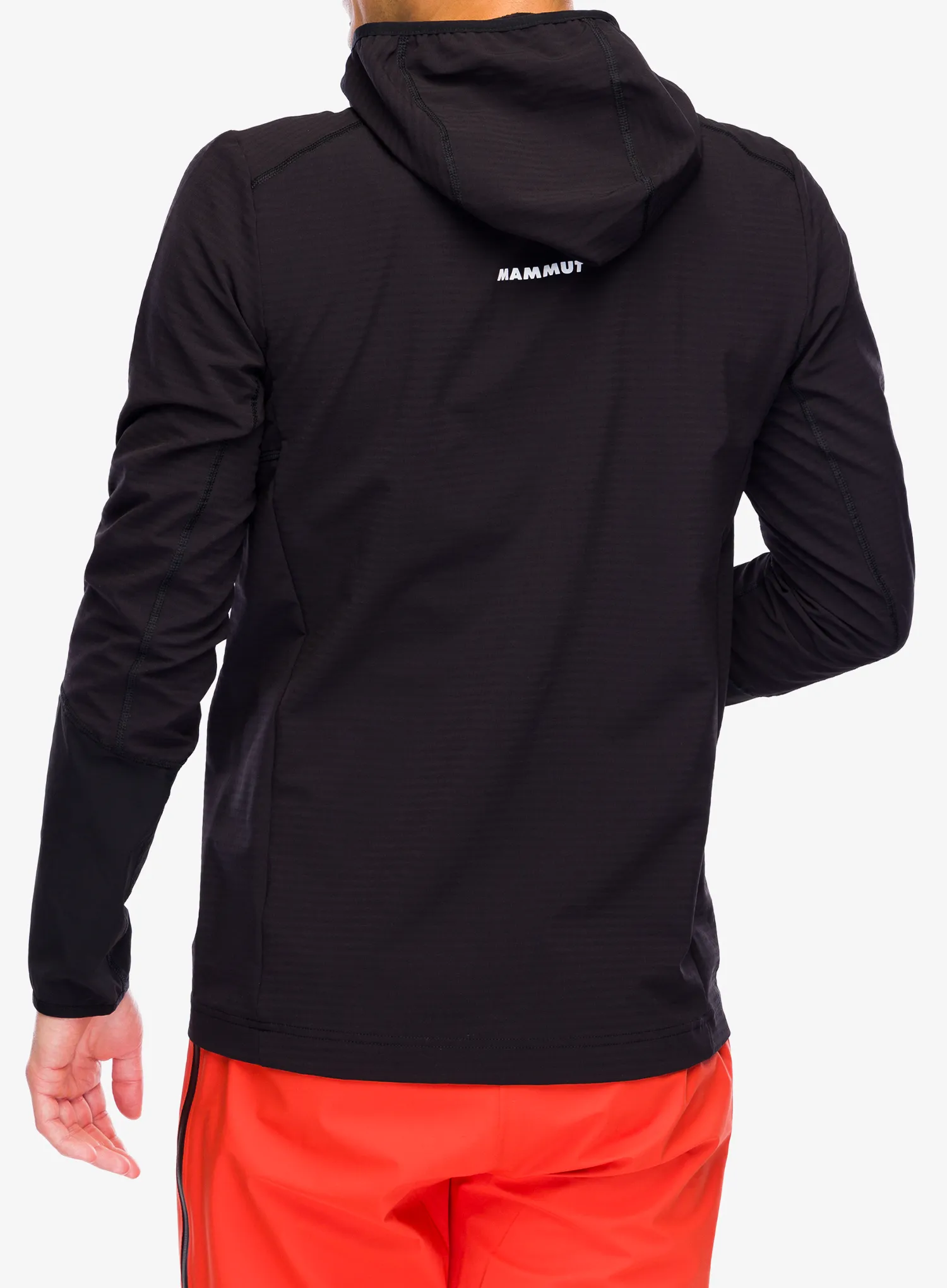 Mikina Mammut Madris Light ML Half Zip Hoody - black