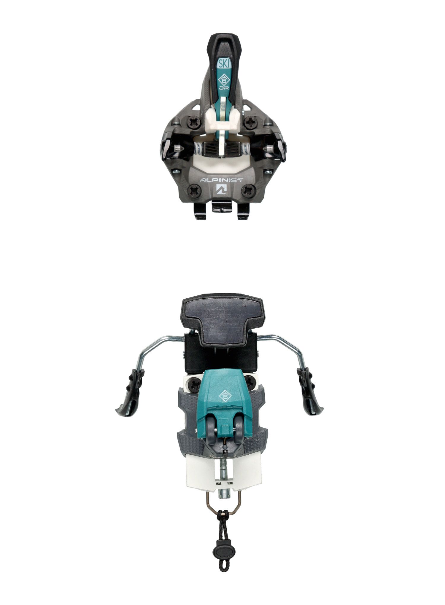 Skialpinistické viazania Marker Alpinist Jr Long Travel - anthracite/white