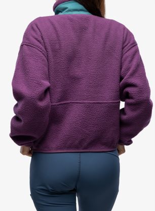 Flísová mikina dámska Marmot 94 ECO Recycled Fleece - purple fig