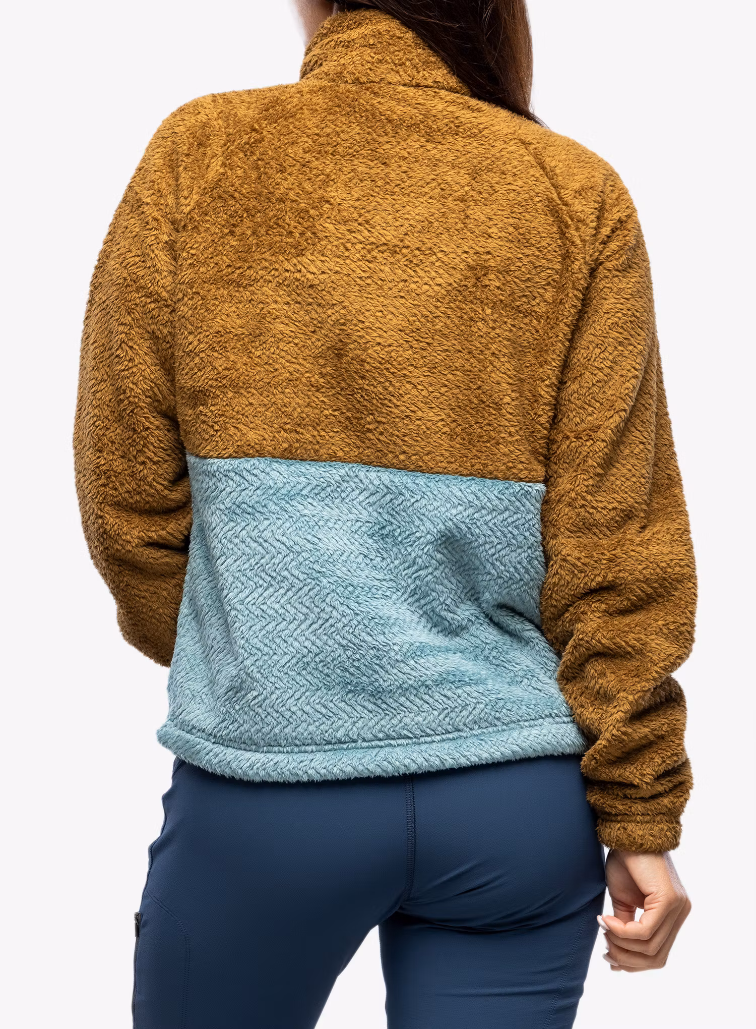 Mikina dámska Marmot Homestead Fleece 1/2 Zip - hazel/blue agave