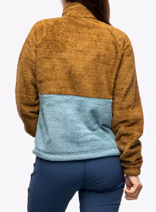 Mikina dámska Marmot Homestead Fleece 1/2 Zip - hazel/blue agave
