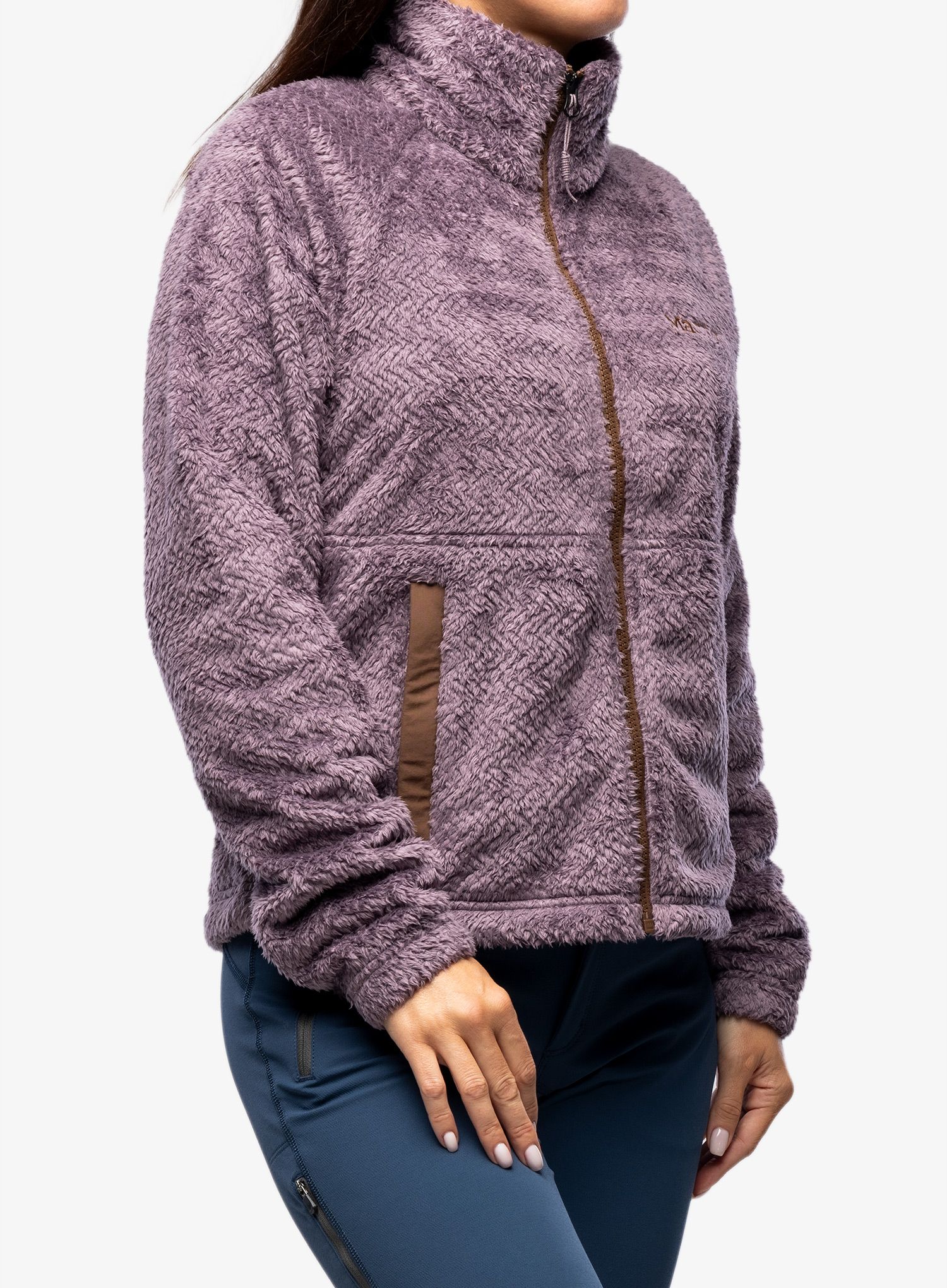 Flísová mikina dámska Marmot Homestead Fleece Jacket - hazy purple