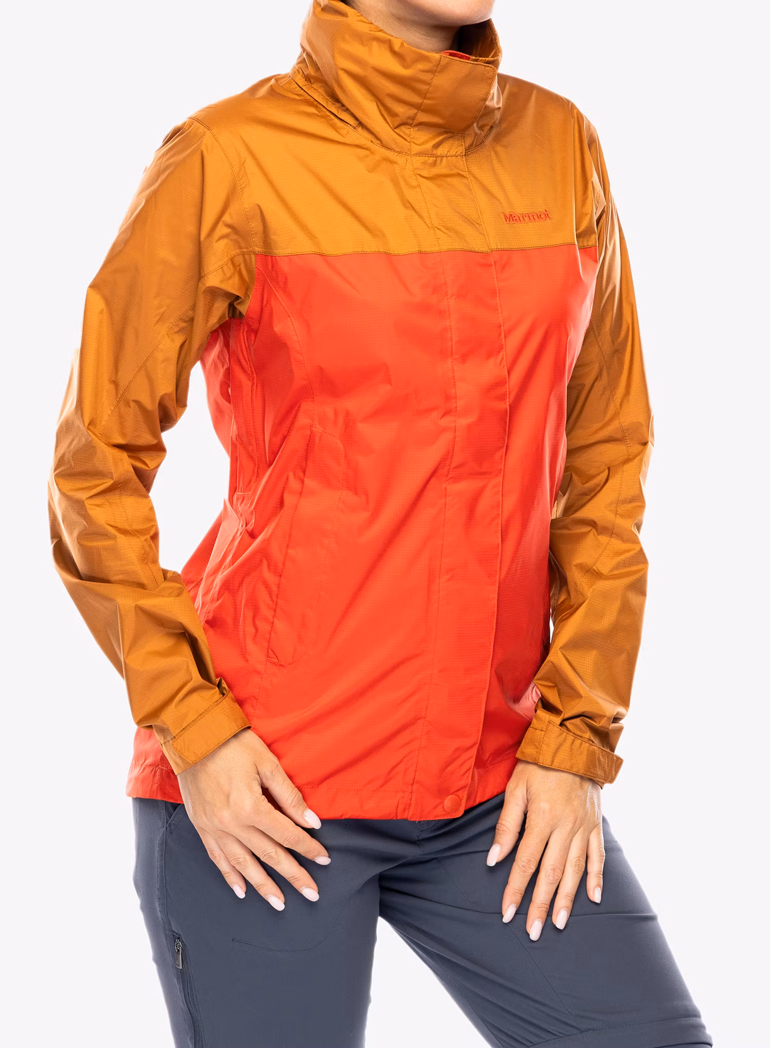 Nepremokavá bunda dámska Marmot PreCip Eco Jacket - cairo/copper