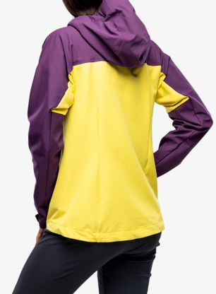 Softshellová bunda dámska Marmot ROM GORE-TEX Infinium Hoody - purple fig/limelight
