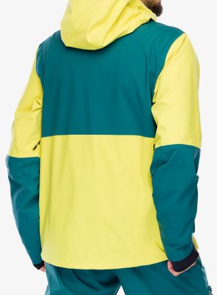 Nepremokavá bunda pánska Marmot Refuge Jacket - limelight/dark jungle
