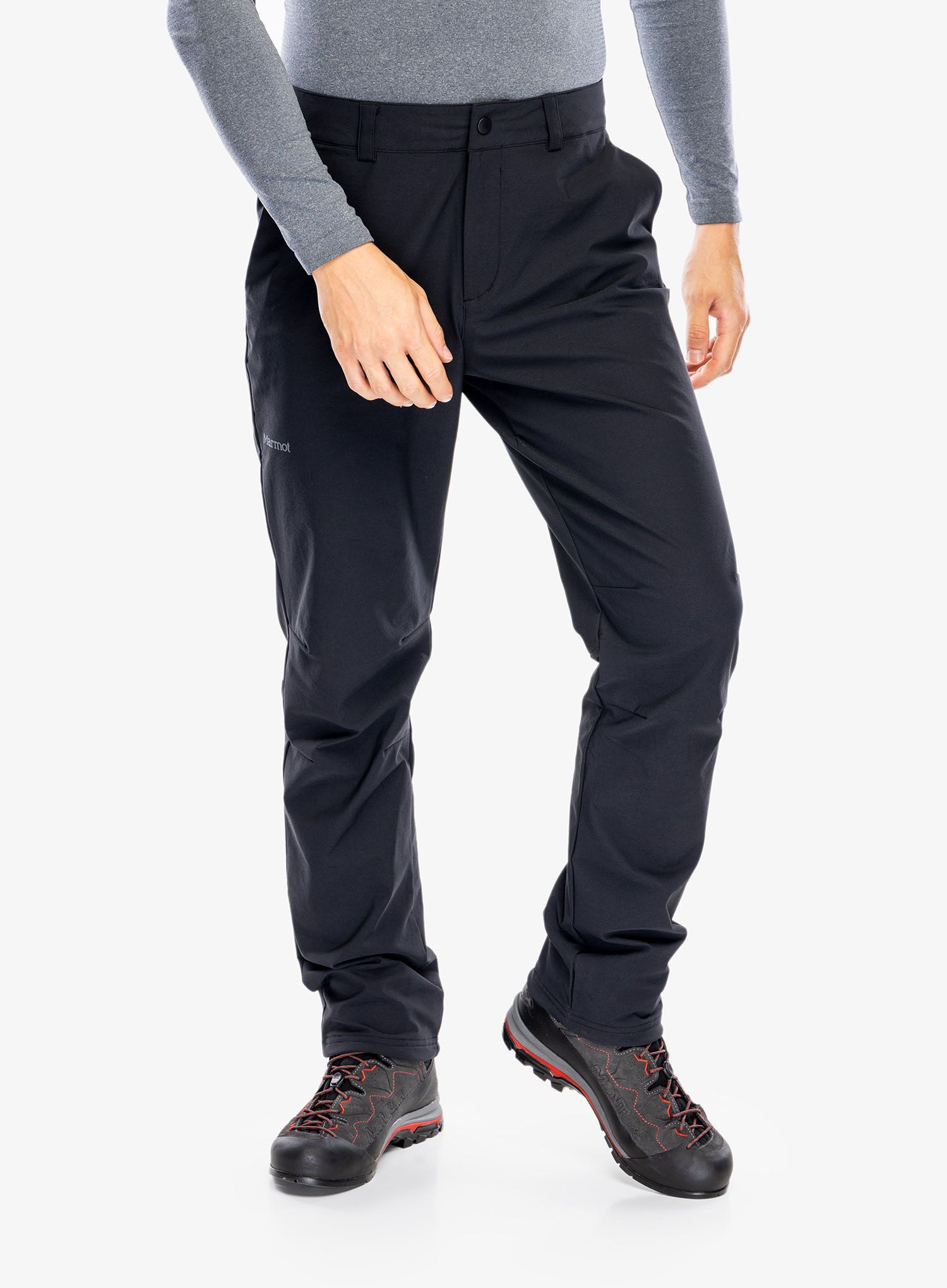 Turistické nohavice Marmot Scree Pants - black/black