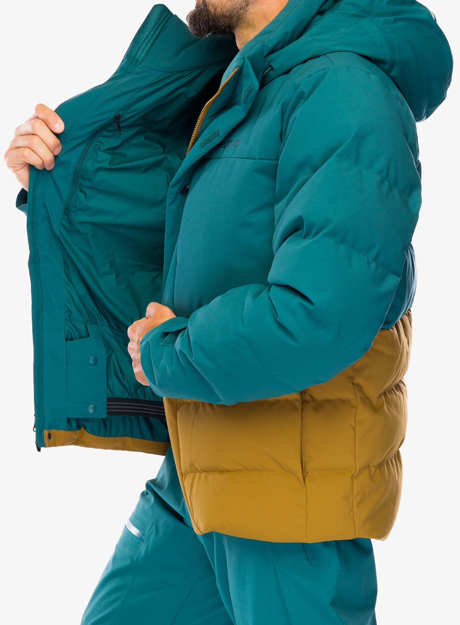 Páperová bunda Marmot Shadow Jacket - dark jungle/hazel