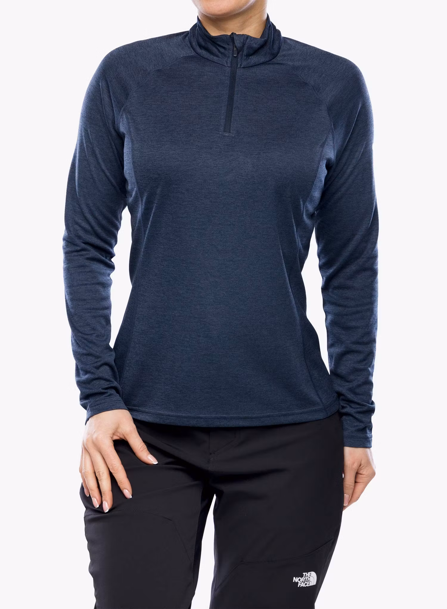 Funkčné tričko dámske Montane Dart Zip Neck - eclipse blue