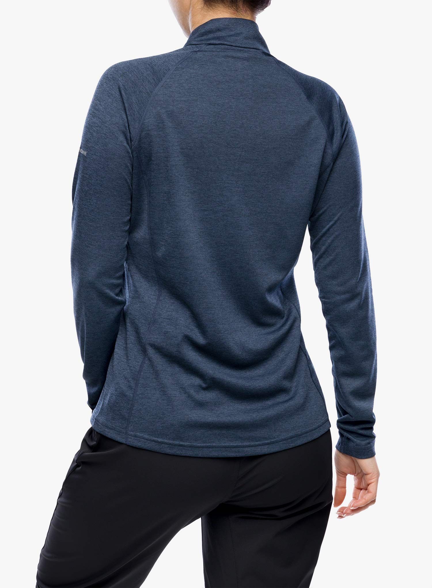 Funkčné tričko dámske Montane Dart Zip Neck - eclipse blue