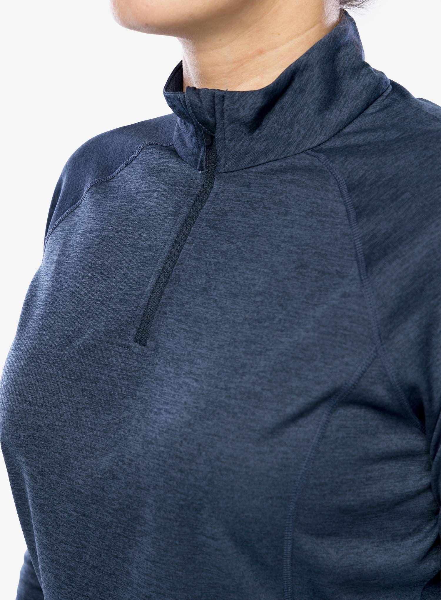 Funkčné tričko dámske Montane Dart Zip Neck - eclipse blue