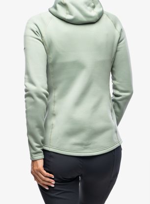 Dámska mikina s kapucňou Montane Fury Hoodie - pale sage