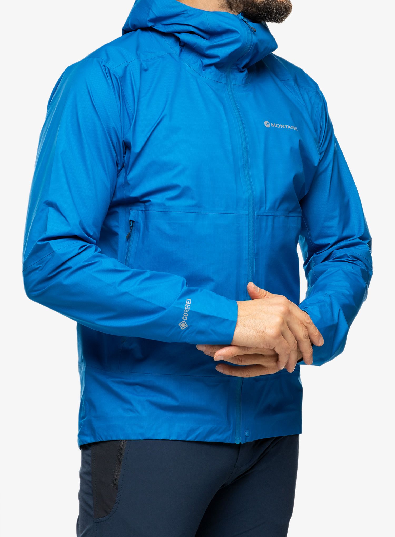 Nepremokavá bunda Montane Phase Nano Jacket - electric blue