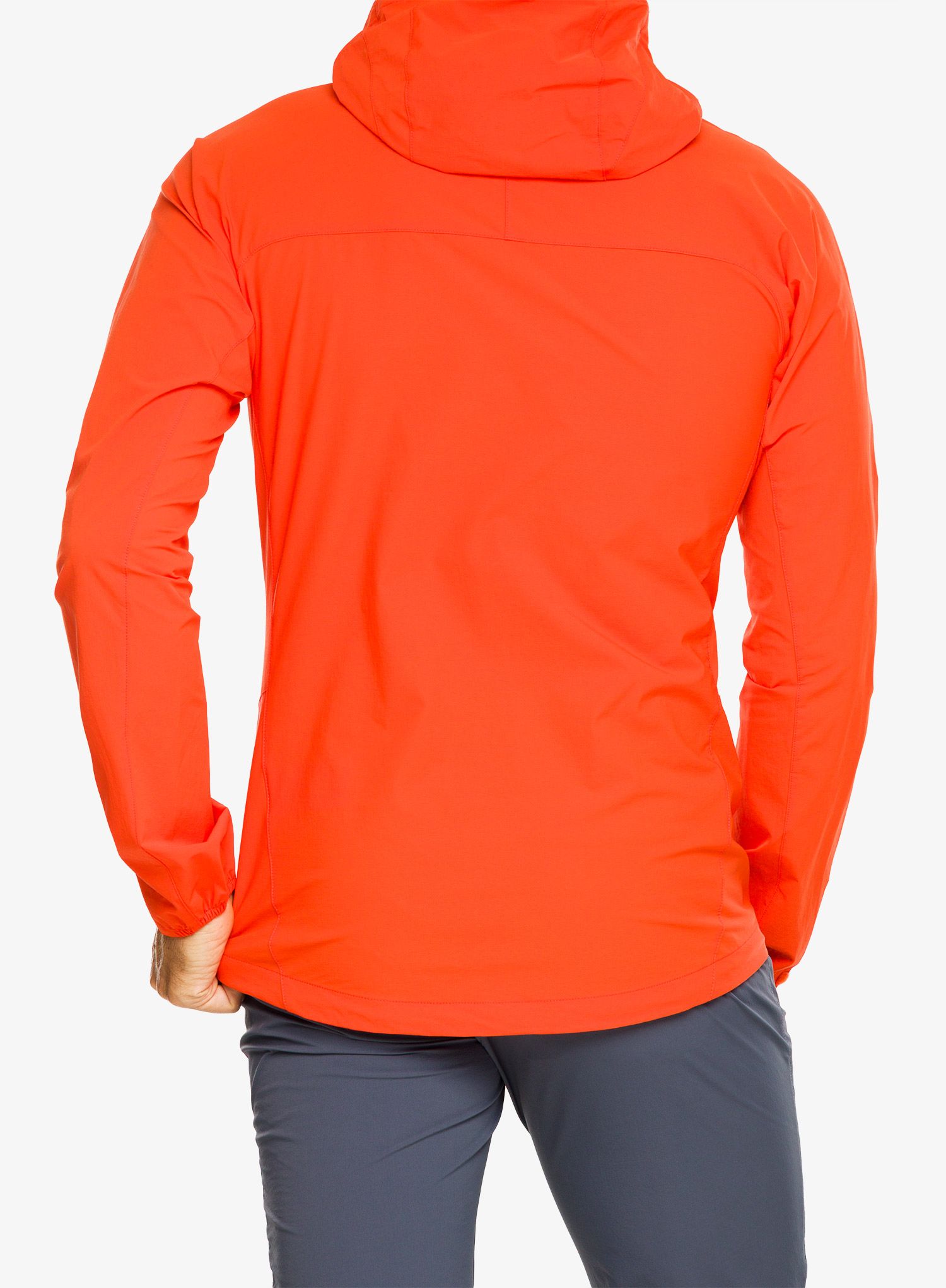 Softshellová bunda Mountain Equipment Squall Hooded Jacket - cardinal orange