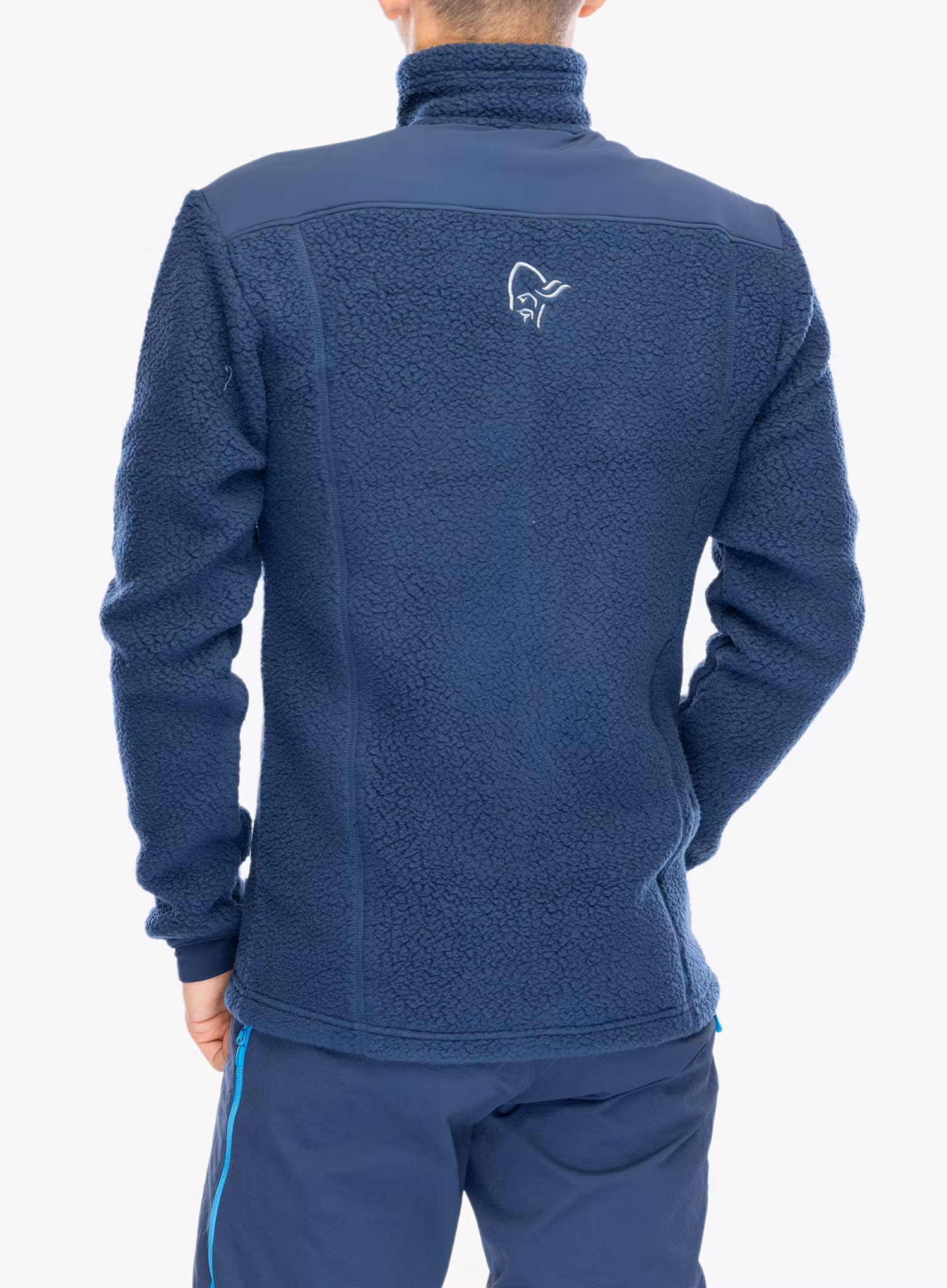 Flísová bunda Norrona Trollveggen Thermal Pro Jacket - indigo night/indigo night