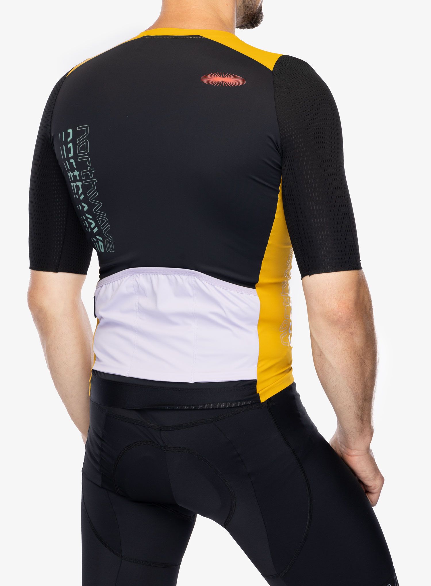 Cyklodres Northwave Extreme Evo Jersey Short Sleeve - ochre/black
